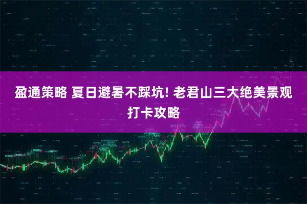 盈通策略 夏日避暑不踩坑! 老君山三大绝美景观打卡攻略